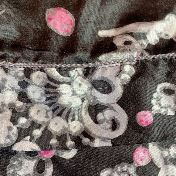 Victoria’s Secret button up soft Short long Sleeve Floral robe SZ M - Picture 7 of 10